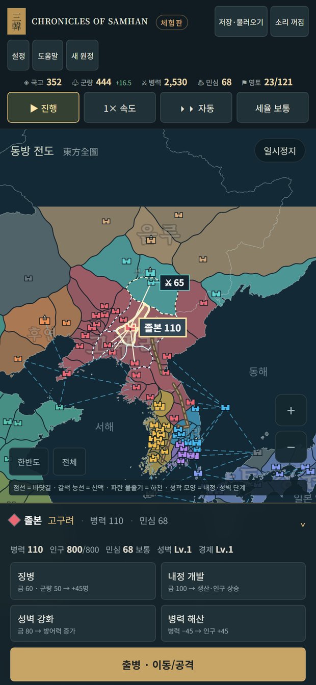 휴대전화 세로 화면