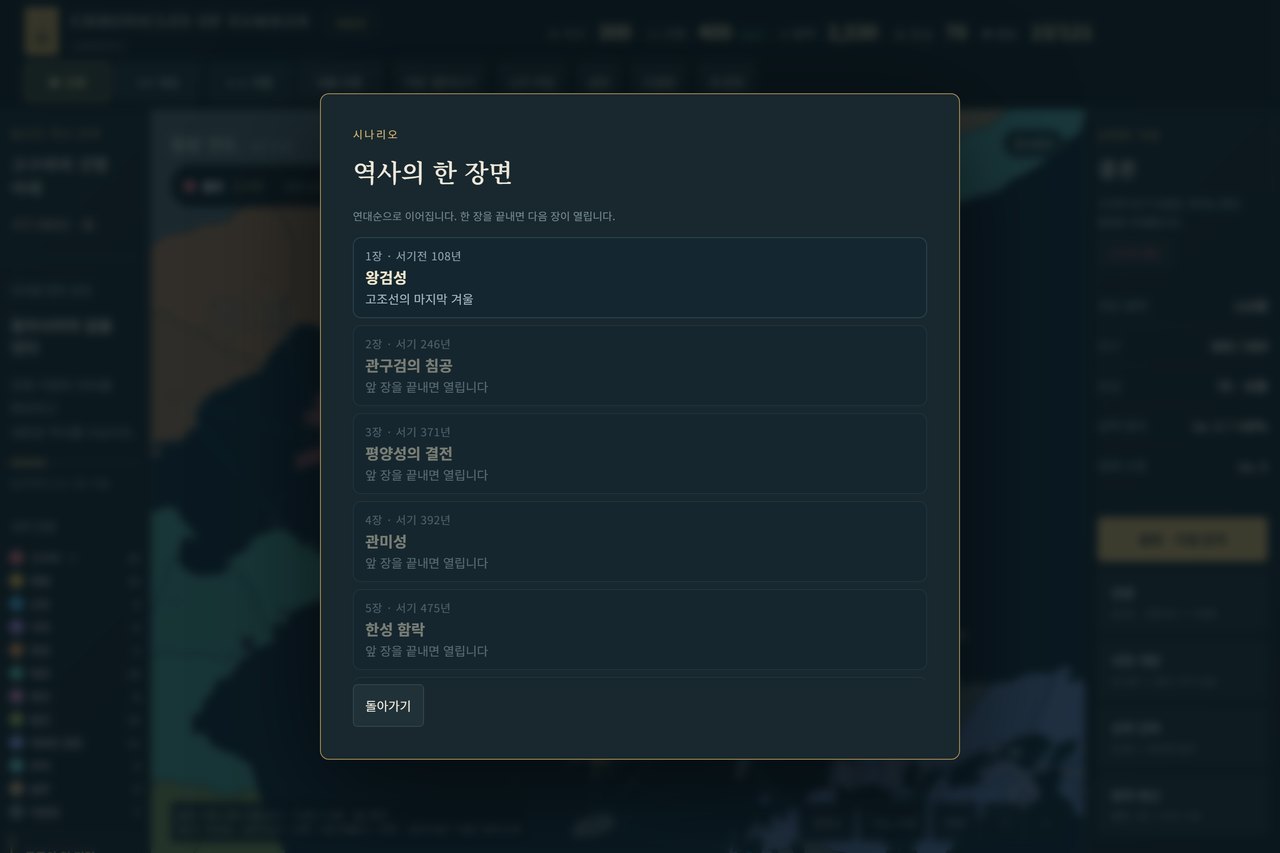시나리오 목록